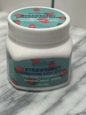 Spathecary  Strawberry Refresh Body Pink Sugar Exfoliating Body Scrub 6 Oz - Image 1 of 4