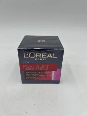 L'Oreal Revitalift Laser x3 Triple Action Anti-Aging Day Cream 1.7 oz NEW SEALED - Image 1 of 4