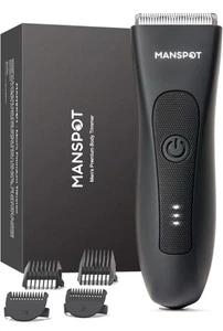 Electric Groin Hair Trimmer Men's Shaving & Grooming Sets Kit - Picture 1 of 6