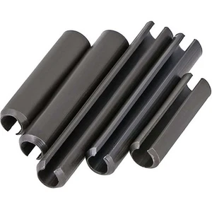 M5M6M8M10M12 Spannstifte Spannhülsen Stahl Verzinkt Hohlsplinte Hohlspannstifte - Picture 1 of 6