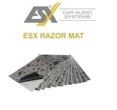 ESX QRM 18 QUANTUM Razor Mat AluButyl autoadesivo set 12 piastre da 700 x 500 mm - Immagine 1 di 4