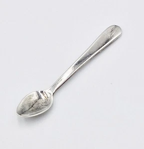 NOVELTY STERLING SILVER MINIATURE DOLLS SPOON Sheffield 1988 RON FAIRWEATHER - Picture 1 of 4