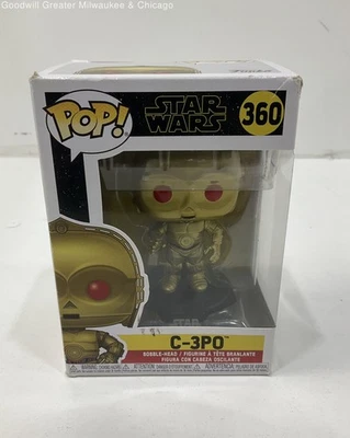 Funko Pop! Винил: Star Wars - C-3PO (золотистый) (металлик) #360 - Изображение 1 из 4