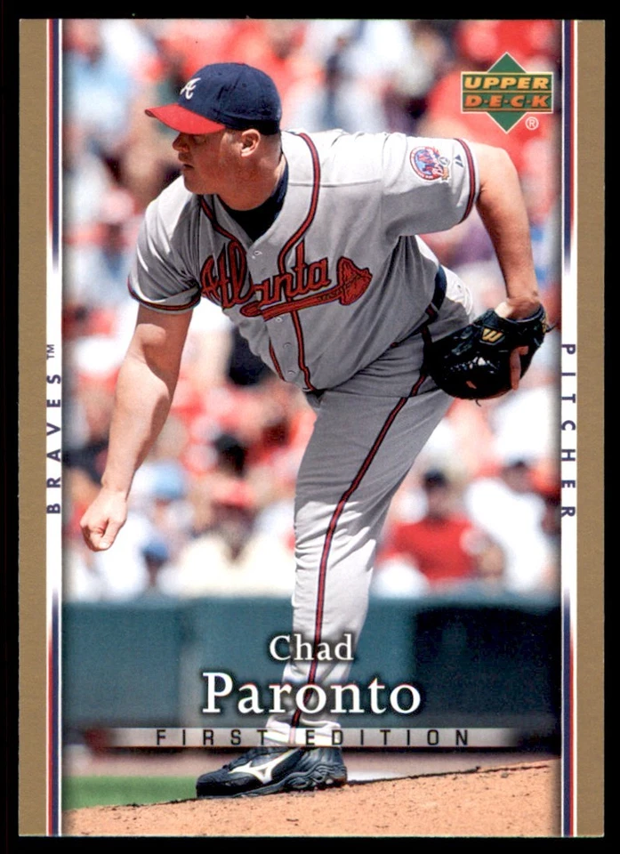 2007 Upper Deck First Edition Chad Paronto Atlanta Braves #184 - Image 1 of 2