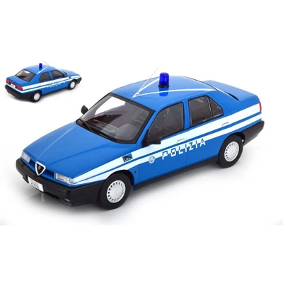 ALFA ROMEO 155 1996 POLIZIA 1:18 Triple 9 Forze dell'Ordine Modellino Nuovo - Immagine 1 di 3
