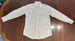 Brooks Brothers Regent Hemd 16x33,5 (Etikett34) hellbraun kariert - Bild 1 von 18