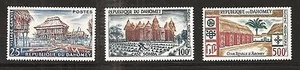 DAHOMEY # 137, C14-15 MNH EMISIONES REPÚBLICA. Village Ganvie, Case Somba... - Imagen 1 de 1