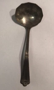 Vintage Rockford S. P. Co. 5 Sugar Berry Ladle Large Serving Spoon - Picture 1 of 5