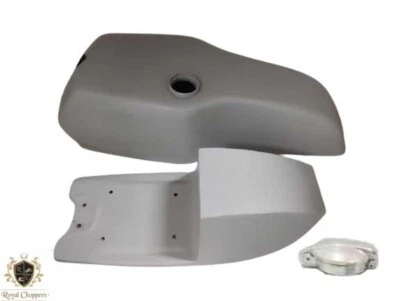 FIT For Yamaha TZ RD250 RD350 TD Cafe Racer Petrol Raw Tank & Seat Hood + CAP - Изображение 1 из 4