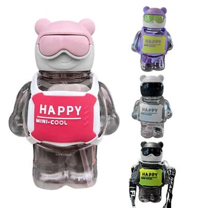 Water Bottle for Kids Cute Bear 800ml Kids Leak Proof Water Bottle for School - Picture 1 of 16