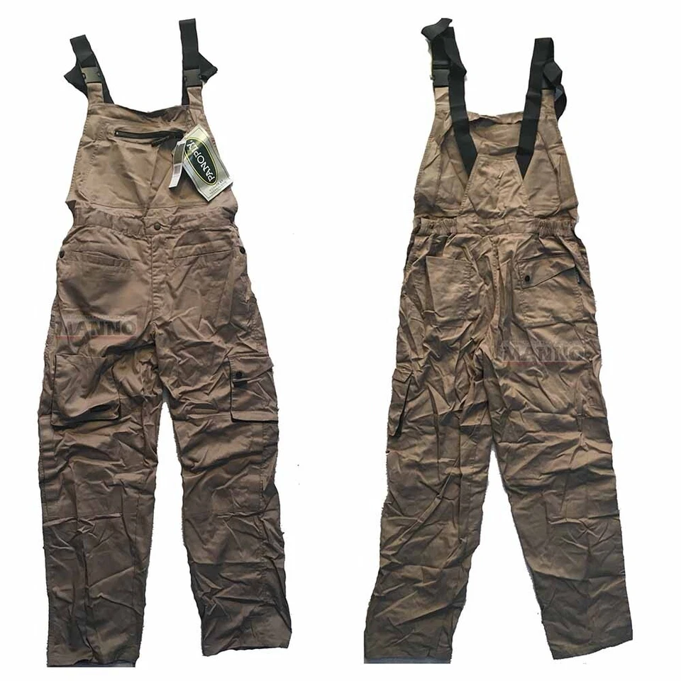 SALOPETTE DA LAVORO panoply Mach2 deltaplus Beige L M XL uso generico bretelle - Immagine 1 di 2