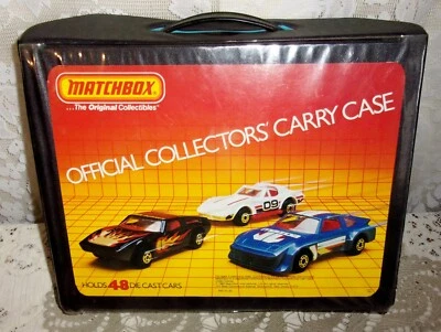 48 Vintage 1970's & 80's Matchbox & Various Cars, Trucks, Vans, Air with Case - Image 1 of 4