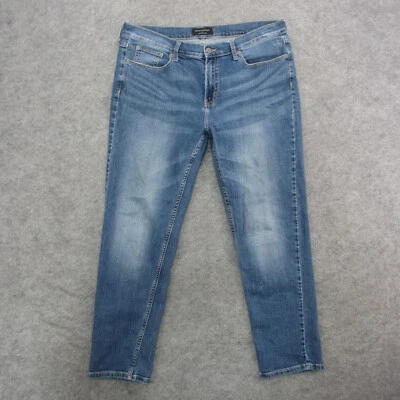 Pantalones de mezclilla para mujer Banana Republic 34 azul lavado claro para novia Foto 1 de 4