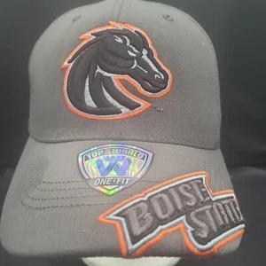 Cappello Berretto Boise State Broncos TOTW One Fit Flex Elasticizzato Grigio Squadra - Foto 1 di 19