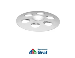 fischer Dämmstoffteller Dämmstoffhalter Dübelteller ISO-Scheibe 100 Stk. #834769 - Bild 1 von 2