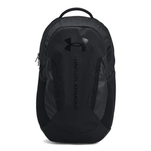 Under Armour Unisex-Adult Hustle 6.0 Backpack, (003) Black/Black/Black, One Size - Picture 1 of 7