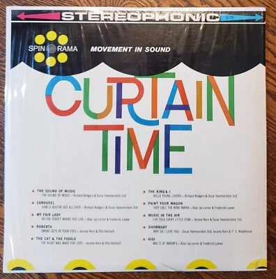 Al Goodman orestra  "Curtain Time" Spin-O-Rama LP stereophonic  vintage - Image 1 of 4