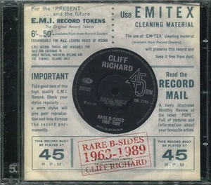 °l° ClIFF RICHARD "Rare B-Sides 1963-1989" Best Of CD-Album - Bild 1 von 2