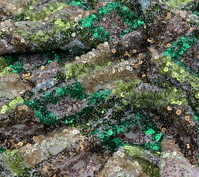 Tela de lentejuelas multicolor rombo de cóctel/fiesta/navidad por yarda Foto 1 de 4