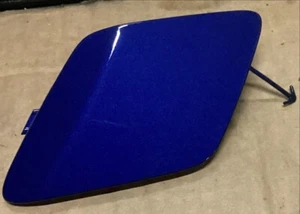 16-18 TOYOTA PRIUS FRONT DRIVER LEFT SIDE BUMPER TOW HOOK COVER CAP Blue Crush - Picture 1 of 1