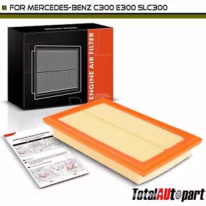 Engine Air Filter for Mercedes-Benz C300 2015-2018 E300 2017-2019 GLC300 2.0L - Picture 1 of 8