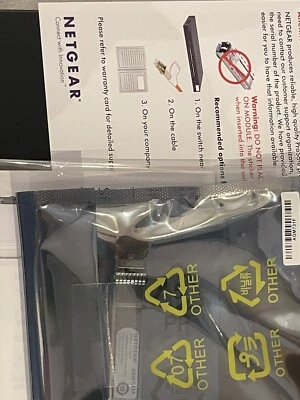 Netgear AGM731F SFP-Transceiver 1000Base-SX Multimode Glasfaser-Konnektivität - Bild 1 von 4