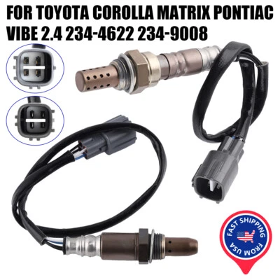 2x Sensor de oxígeno O2 aguas arriba + aguas abajo 1&2 para Toyota Corolla Matrix 09-2012 Foto 1 de 4