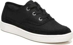 Zodiac Women's Cheezburger Lace Up Suede & Canvas Black & White Sneaker Size 8 M - Picture 1 of 5