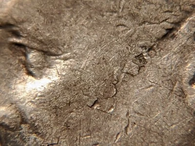 Lamination US Mint Error 1955-D Roosevelt Silver Dime RARE - Image 1 of 4