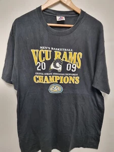 vintage vcu rams shirt adult size xl extra large black basketball y2k 2000s - Bild 1 von 9