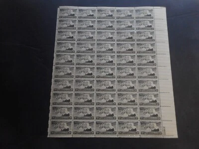 Scott 956, 3 cent, Four Chaplains, Sheet - Image 1 of 2