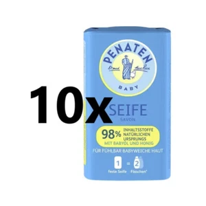 10x Penaten Baby Seife 90g NEU & OVP Sanft mit Baby-Öl und Honig Babyweiche Haut - Bild 1 von 5