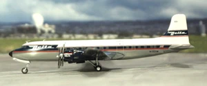 Herpa Wings Douglas DC-6 Delta Airlines 1:200 Scale EXTREMELY RARE - Picture 1 of 18