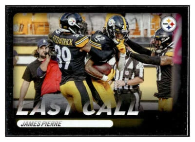 JAMES PIERRE 2022 Panini Absolute Last Call #20 NFL Steelers  ID:49850 - Image 1 of 2