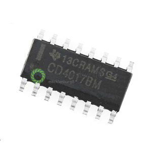 10Stks NEW CD4017 4017 SOP-16 SMD COUNTERS/DIVIDER - Bild 1 von 4