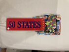 USA. Fun Fact File Fan 50 States Of America. Information And Map On Each State