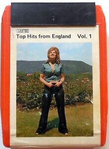 CARTRIDGE TRACK TAPE CASSETTA STEREO 8 TOP HITS ENGLAND 