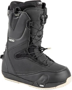 Nitro Cave TLS Step On Snowboard Boots, Women's 9, Black / Sand New Burton Only - Picture 1 of 3