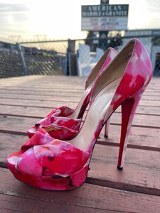 pink red bottom heels