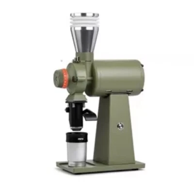 Molinillo de frijoles cuchillo plano 90 mm máquina rectificadora italiana perforación manual comercial Foto 1 de 4