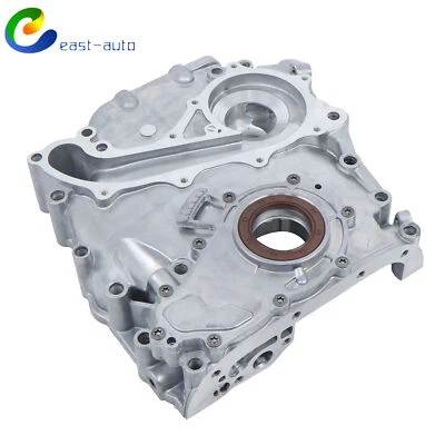 Bomba de aceite con cubierta de cadena de distribución para Toyota 4runner T100 1995-2004 Tacoma 1130175021 Foto 1 de 4