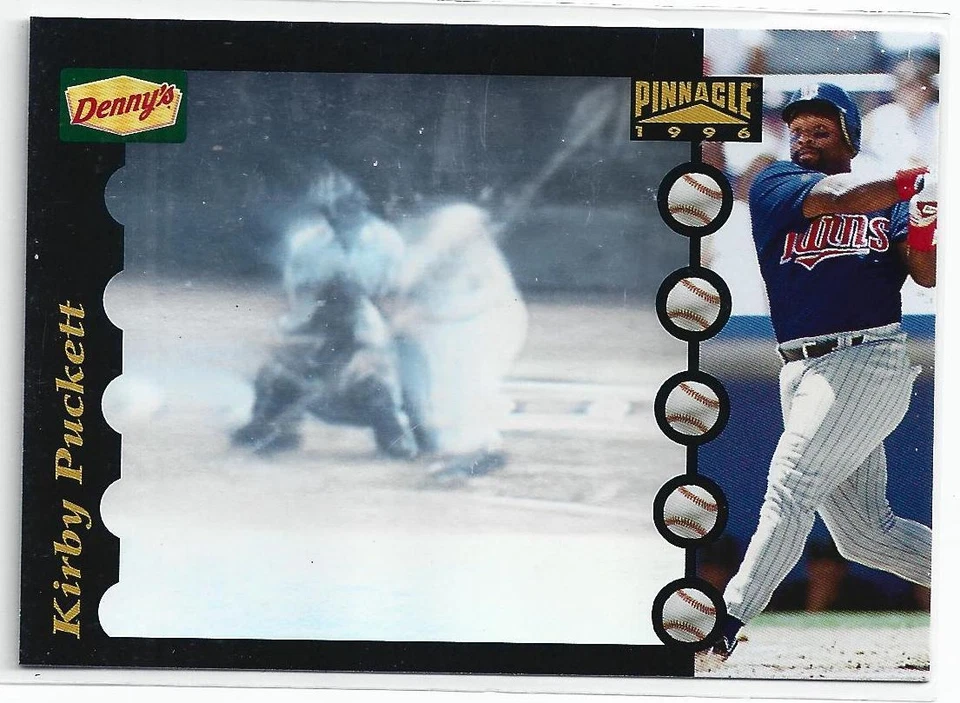 Kirby Puckett 插入高级单张卡 95-25 双胞胎名人堂 * 您可以选择 * — 第 1/1 张图片