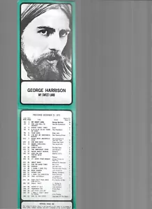 GEORGE HARRISON "MY SWEET LORD" 93 KHJ BOSS RADIO 21.12.1970 TOP 30 VORSCHAU - Bild 1 von 2