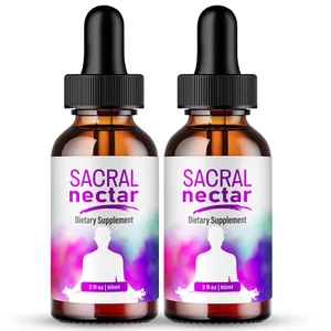 (2 Pack) Sacral Nectar Drops for Women Advanced Formula Balance Support Vitamin - Picture 1 of 3