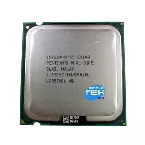 PROCESSORE INTEL PENTIUM DUAL CORE E2140 SLA3J LGA775 LGA 775 CPU 1,60GHZ TRAY - Foto 1 di 4
