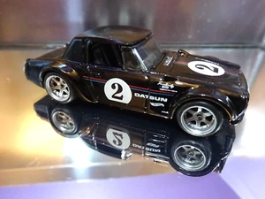 2023 Hot Wheels Real Riders Custom FAIRLADY 2000 in BLACK - HW J-IMPORTS 4/5. - Imagen 1 de 16