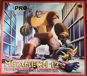 HL PRO METALTECH 12 KING GORI GOLDRAKE GRENDIZER DIE CAST LIMITED RED EYES - Foto 1 di 5
