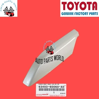 GENUINO LEXUS 03-09 GX470 PATA DE TECHO TRASERO DERECHO CUBIERTA BLANCA 63493-60060-A0 Foto 1 de 3