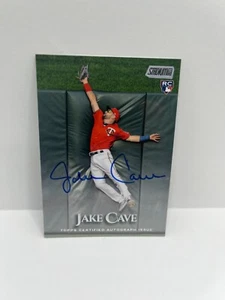 2019 Topps Stadium Club Auto Jake Cave #SCA-JCA Rookie Auto RC - Picture 1 of 2