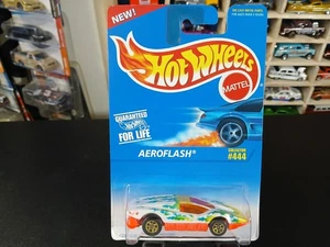 Hot Wheels Aeroflash 1995 vintage blue card #444 - Picture 1 of 3
